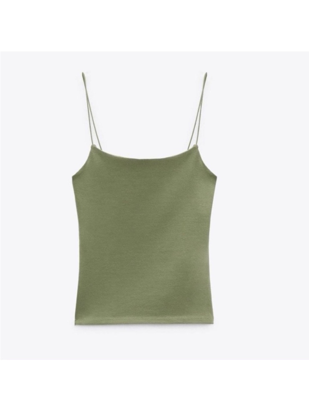 ZARA GREEN CAMISOLE